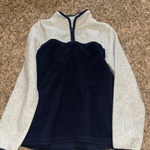 OshKosh B'gosh Navy and Gray Turtleneck Top